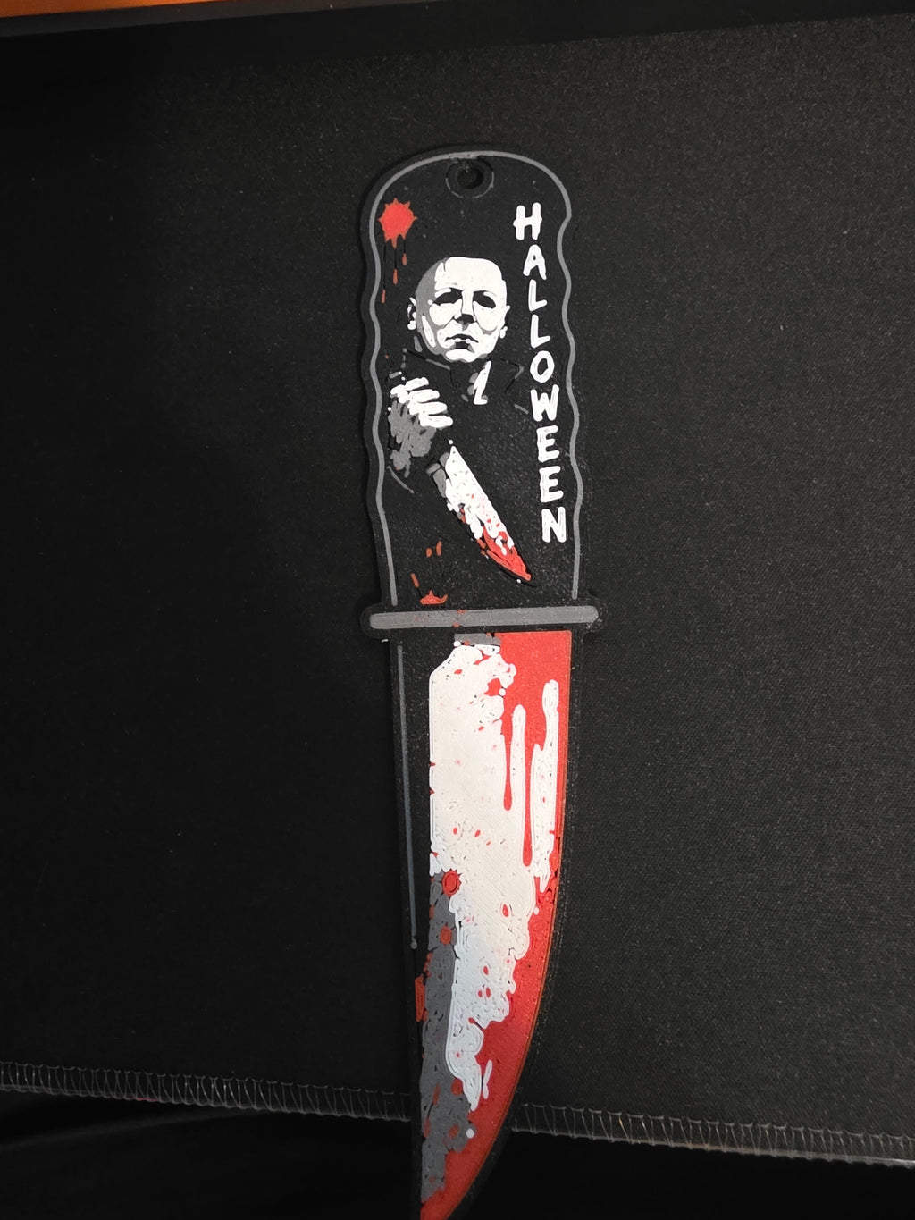 Halloween Michael Myers Knife Bookmark