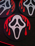 Ghostface Drip Coaster - 3D Printed