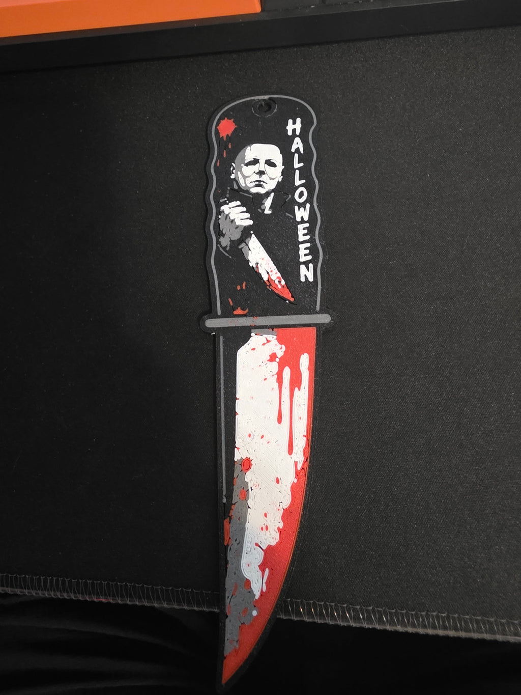 Halloween Michael Myers Knife Bookmark